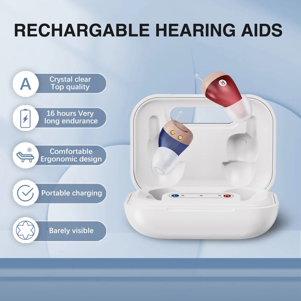 Clairsound — Amplificateur d'écoute rechargeable (la paire)